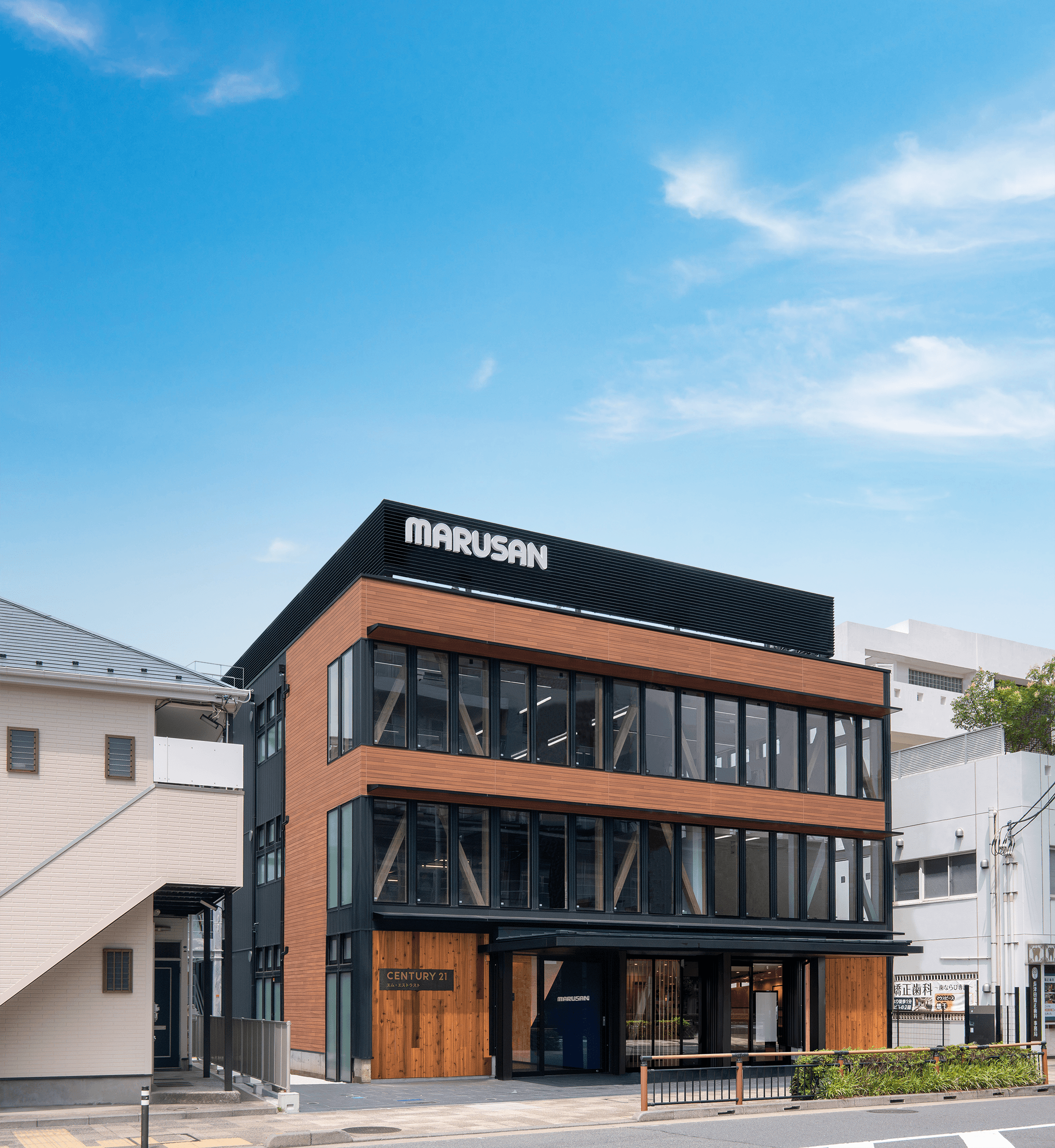 丸産技研新社屋ビル外観（合成）